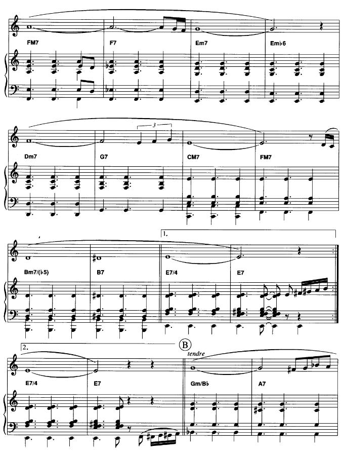 Tango pour Claude手风琴曲谱（图4）