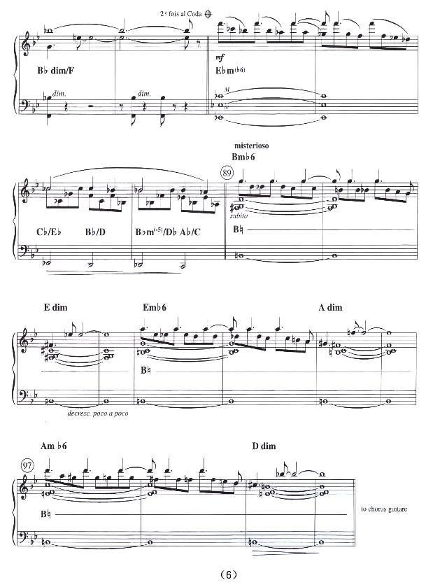 纽约探戈手风琴曲谱（图6）