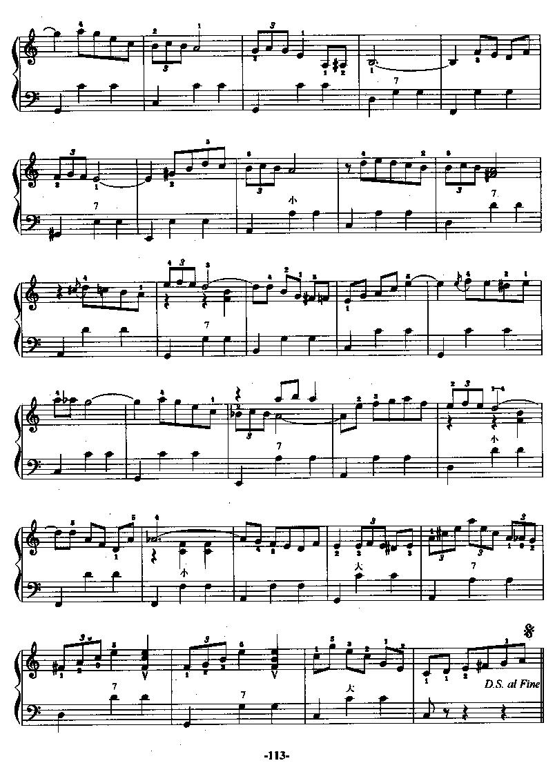 巴拉乔圆舞曲手风琴曲谱（图3）