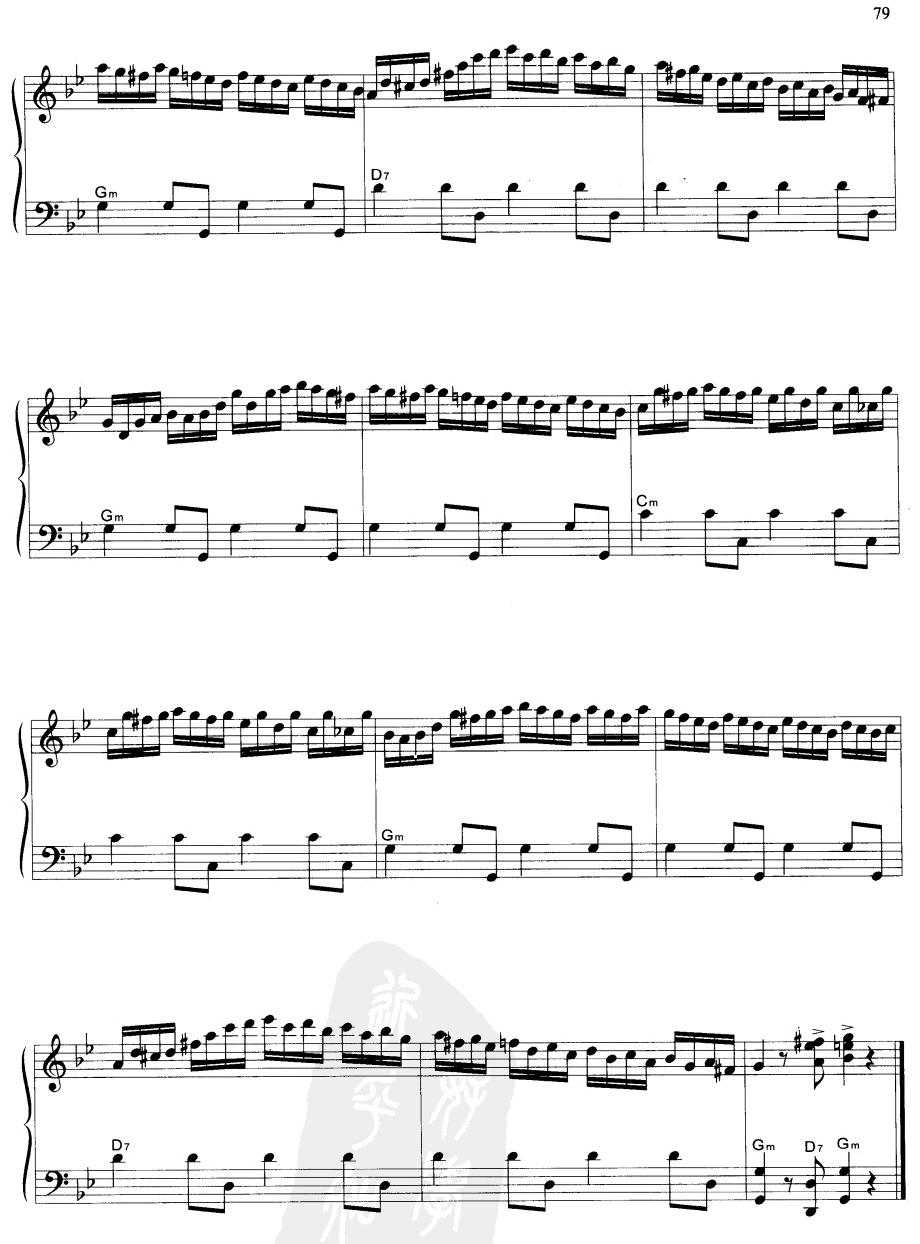 探戈舞曲手风琴曲谱（图4）