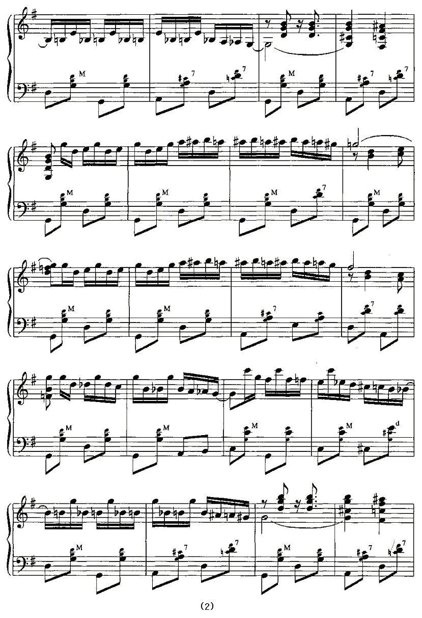 Voronezh Cowboy（沃罗涅日牛仔）手风琴曲谱（图2）