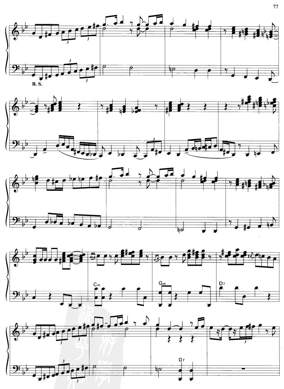 探戈舞曲手风琴曲谱（图2）