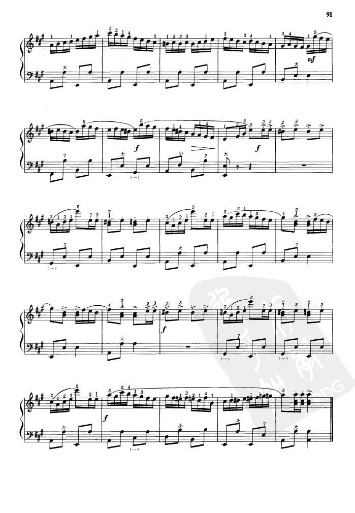 意大利波尔卡手风琴曲谱（图2）