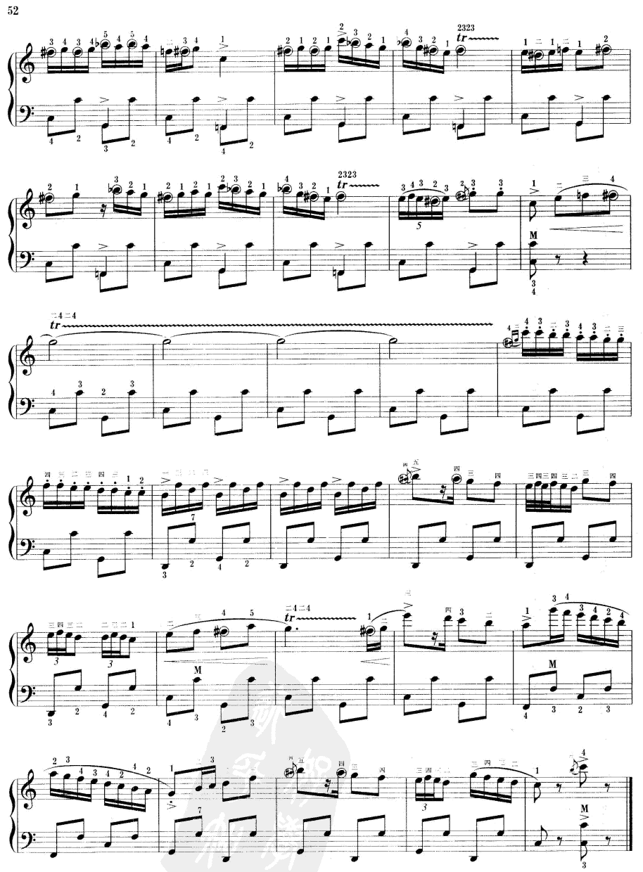 霍拉舞曲手风琴曲谱（图4）