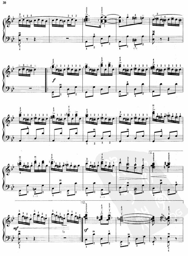 旋转的木马手风琴曲谱（图2）