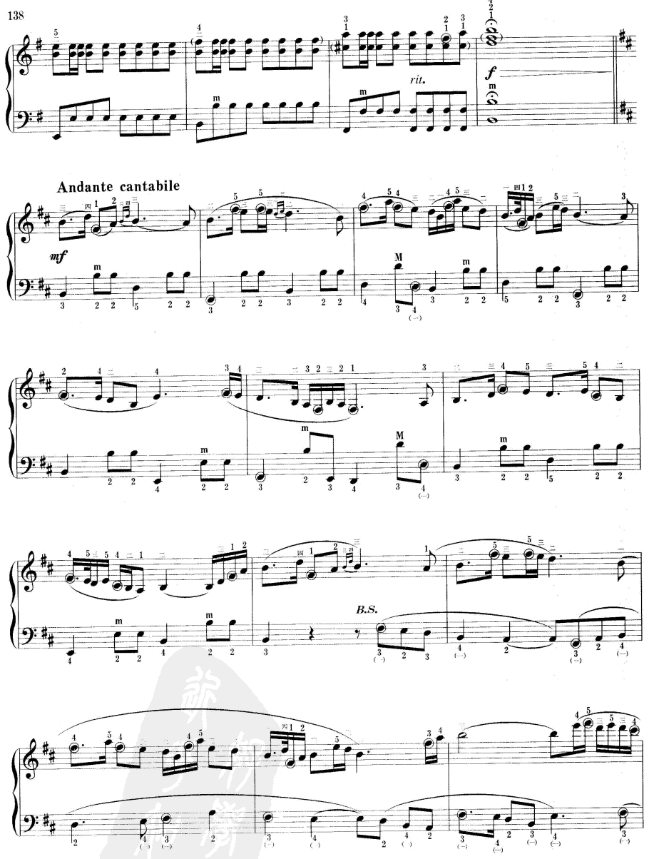 牧民之歌手风琴曲谱（图4）