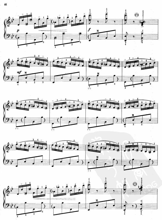 闲聊波尔卡手风琴曲谱（图4）