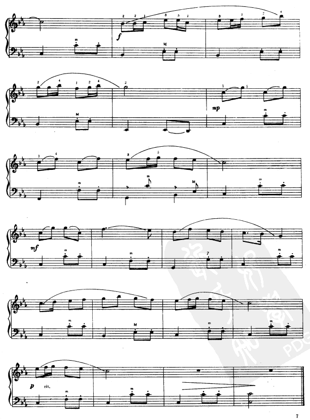 瑶族长鼓舞曲手风琴曲谱（图2）