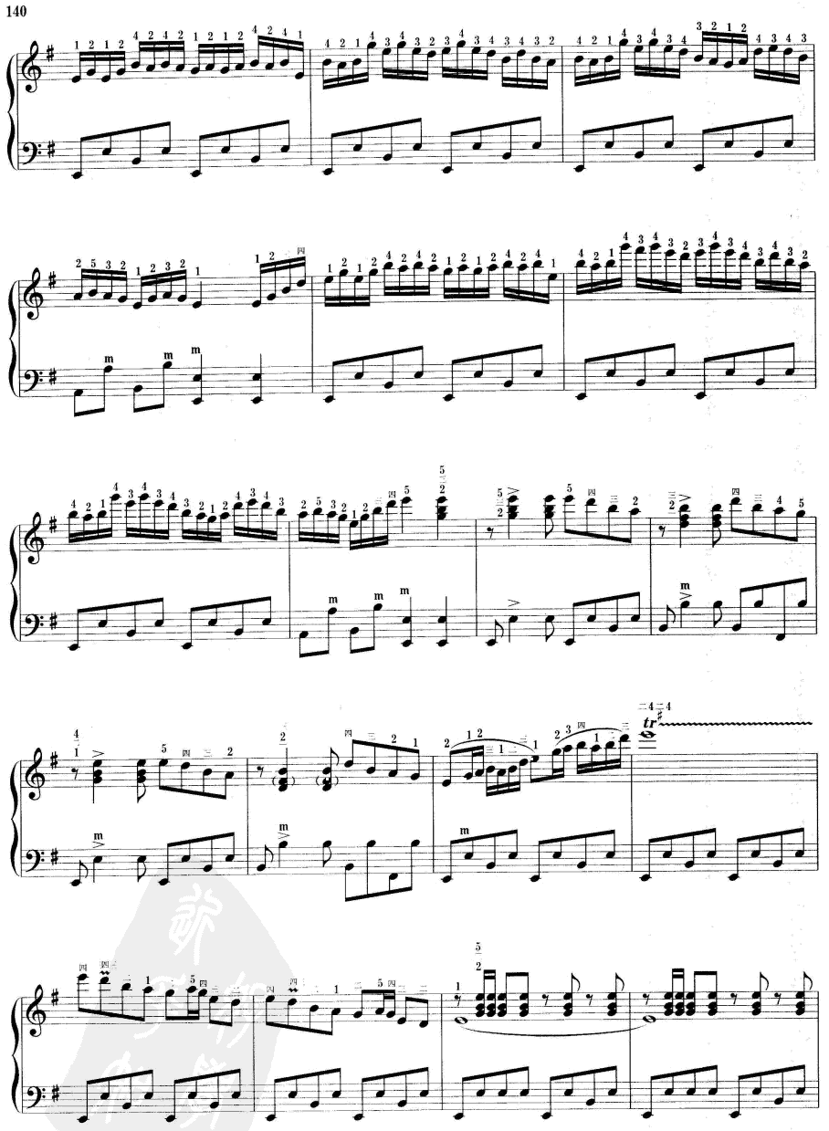 牧民之歌手风琴曲谱（图6）