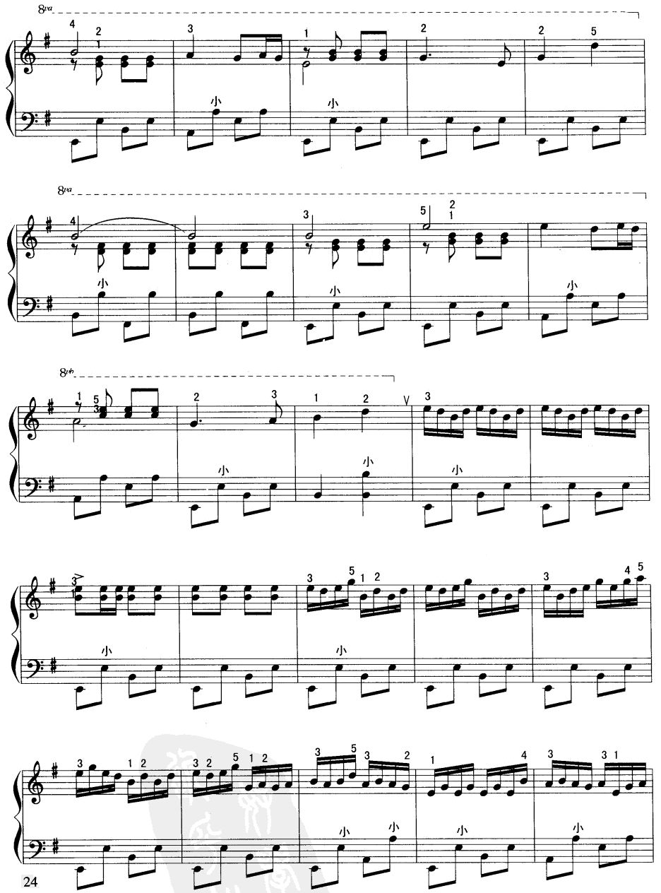 赛马手风琴曲谱（图3）