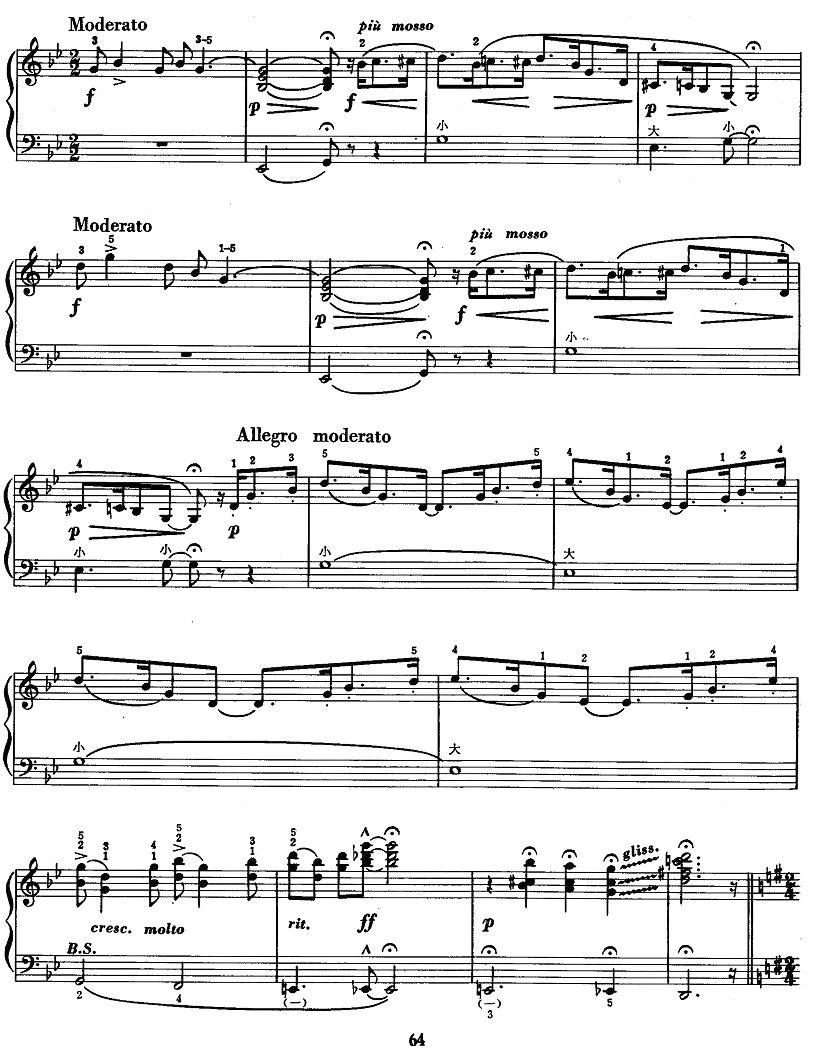 圣路易布鲁斯手风琴曲谱（图4）
