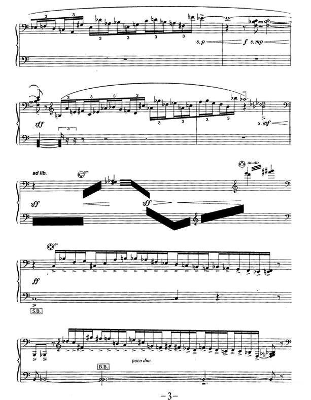 春天组曲之三手风琴曲谱（图3）