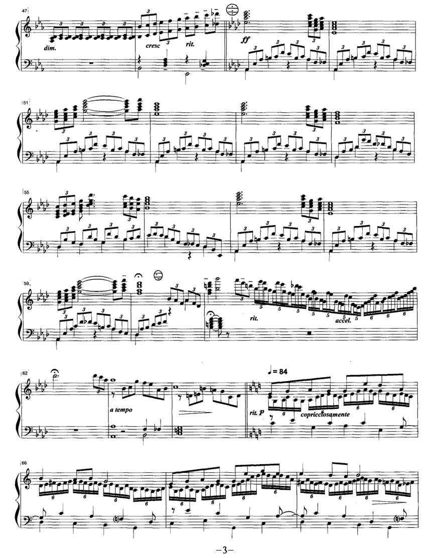沉思手风琴曲谱（图3）