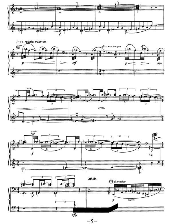 春天组曲之二手风琴曲谱（图5）