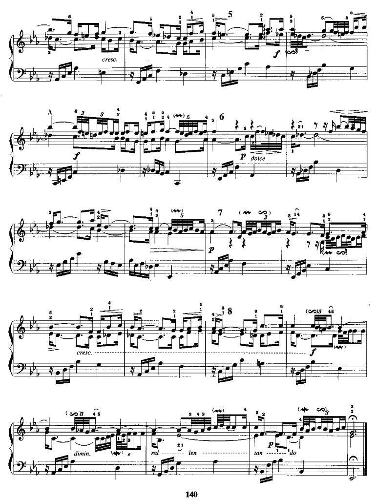 三部创意曲 No.5手风琴曲谱（图2）