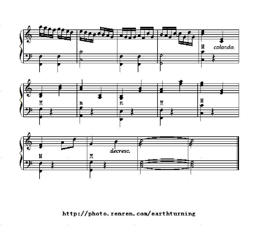 卡农 Canon（2个版本）手风琴曲谱（图5）