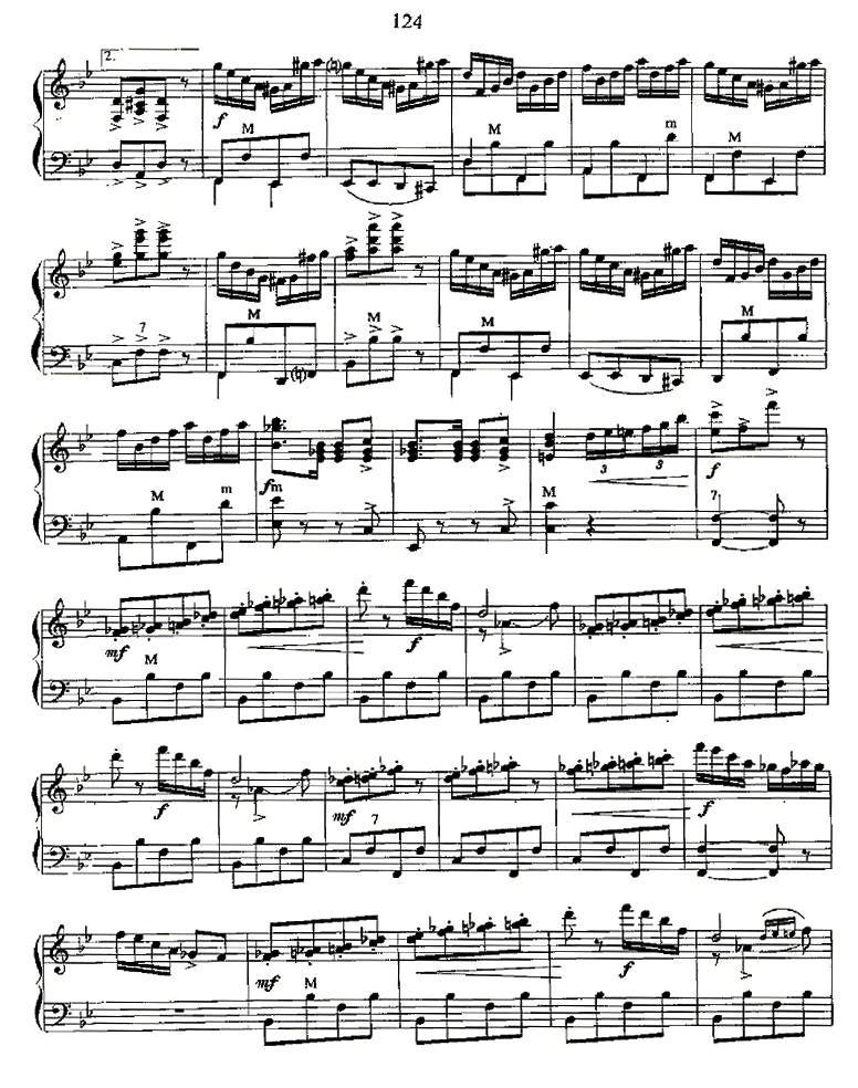 加洛普舞曲手风琴曲谱（图2）