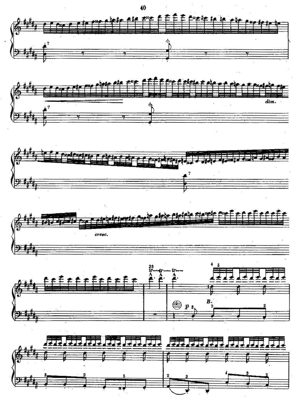 李斯特 - 钟  手风琴曲谱（图6）