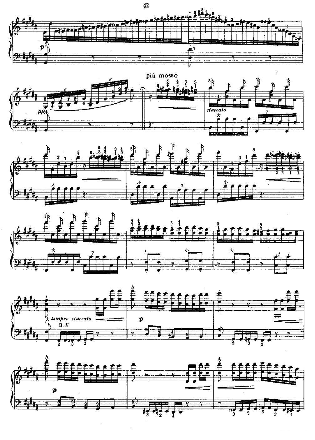 李斯特 - 钟  手风琴曲谱（图8）