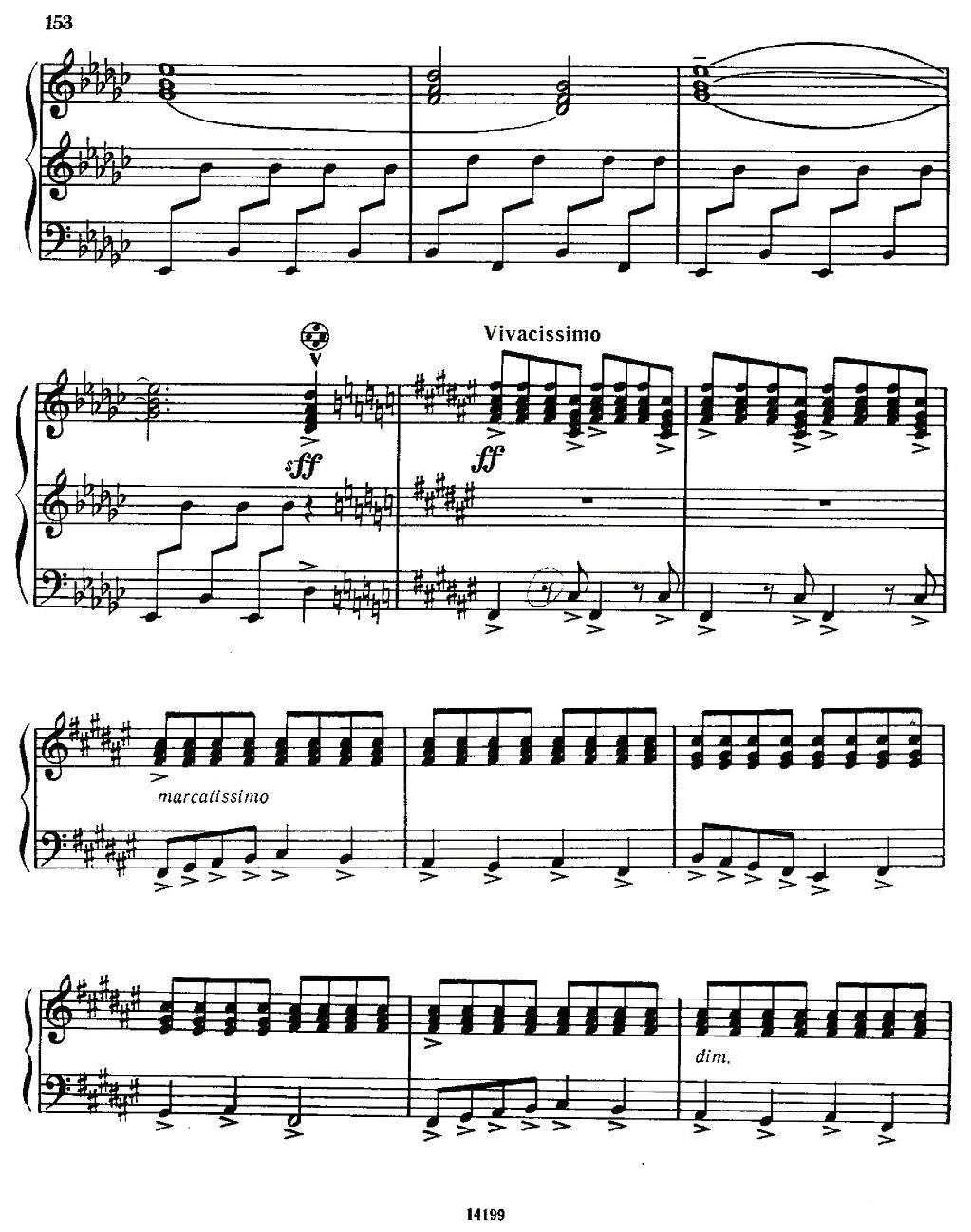 佐罗塔耶夫 - 奏鸣曲二号手风琴曲谱（图24）