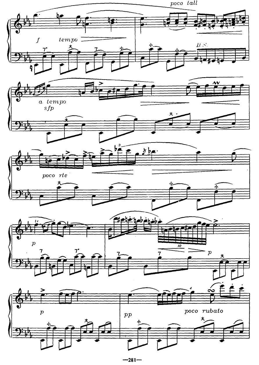 夜曲手风琴曲谱（图4）
