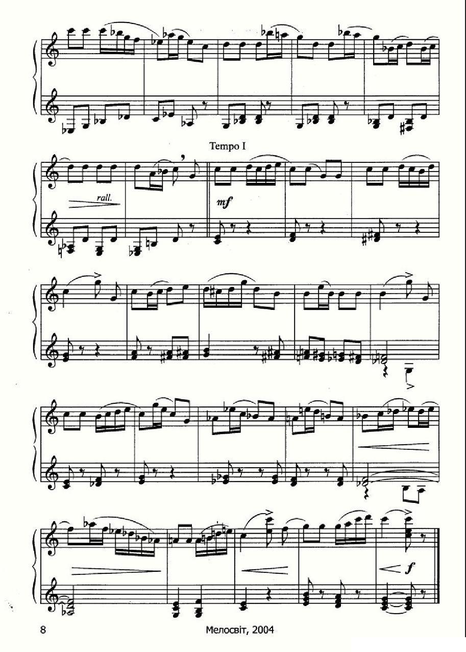 10首儿童手风琴练习曲集（俄罗斯原版曲谱）手风琴曲谱（图6）