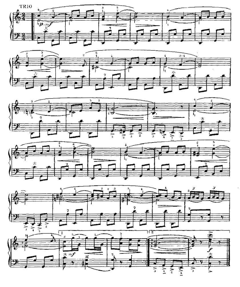 那不勒斯手帕舞手风琴曲谱（图3）