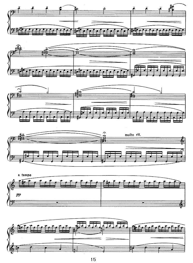 室内乐组曲手风琴曲谱（图15）