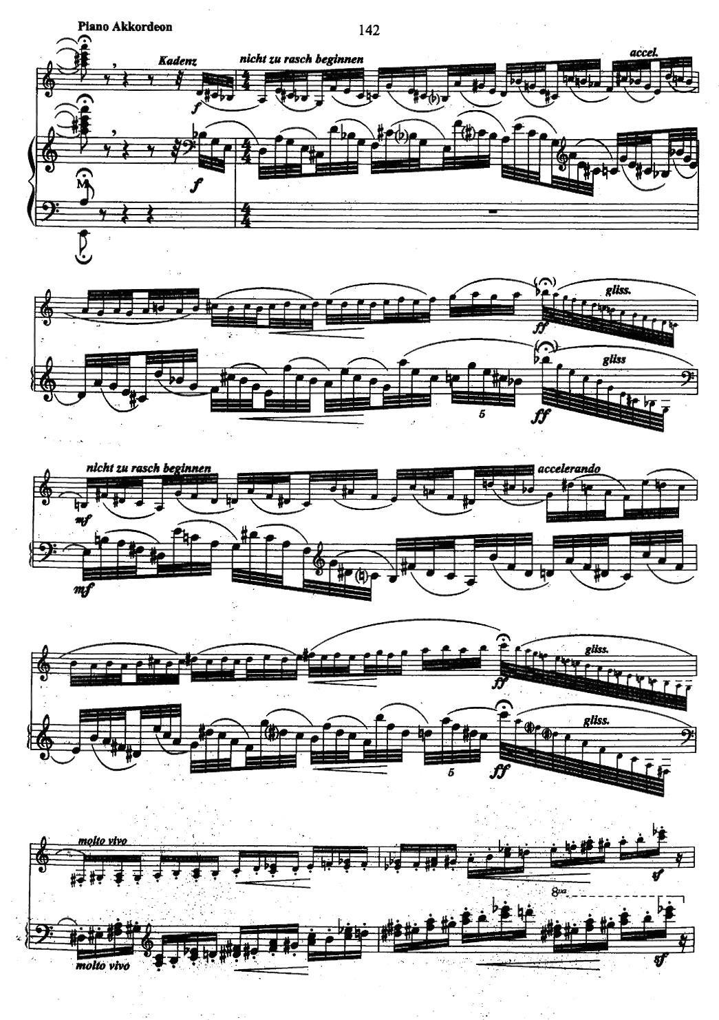 帕格尼尼主题音乐会练习曲（16—18）手风琴曲谱（图6）