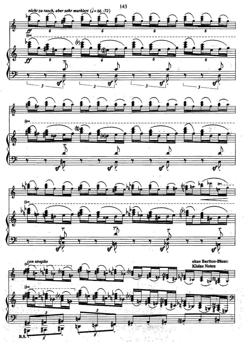 帕格尼尼主题音乐会练习曲（16—18）手风琴曲谱（图7）