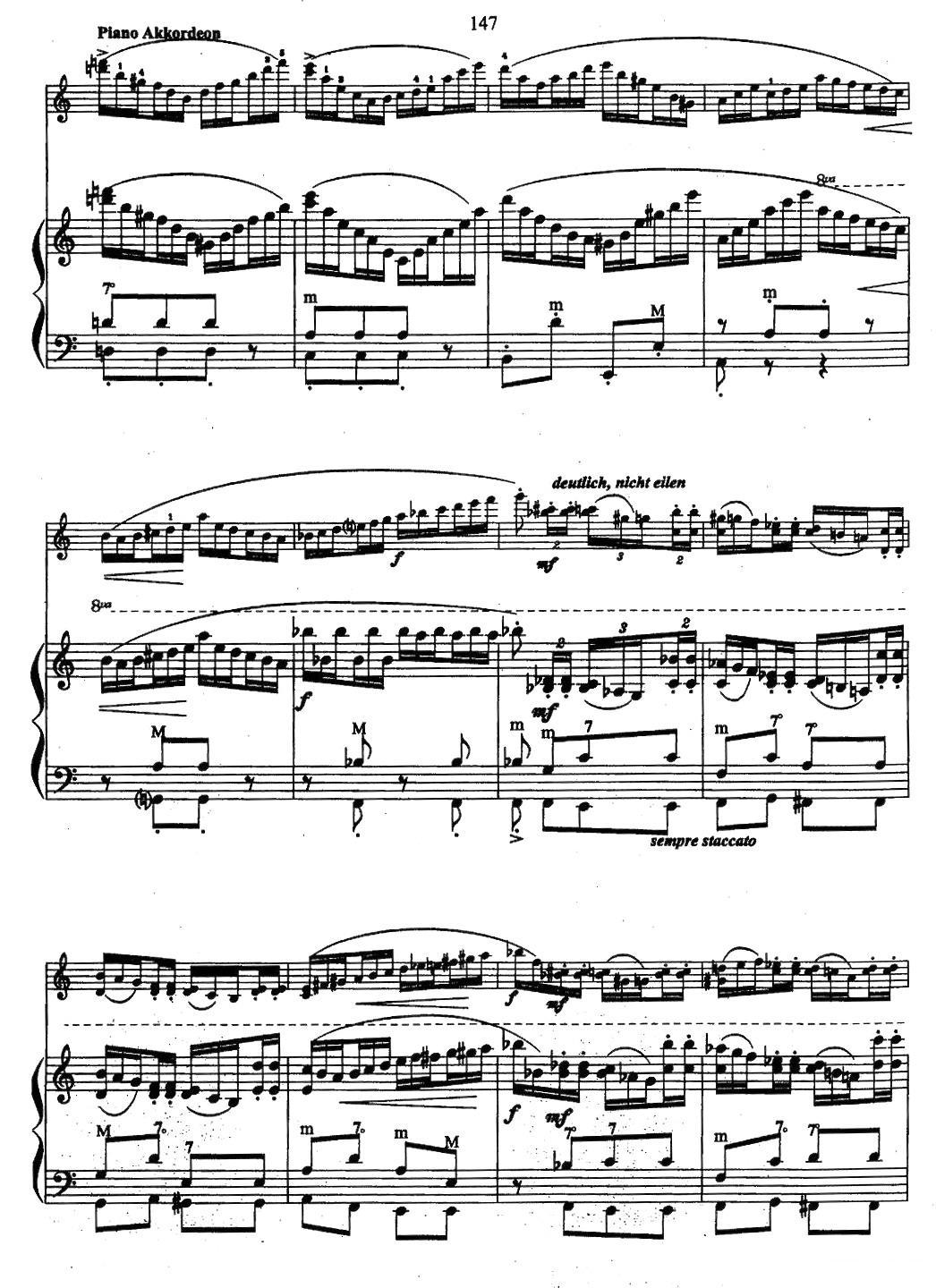 帕格尼尼主题音乐会练习曲（16—18）手风琴曲谱（图11）
