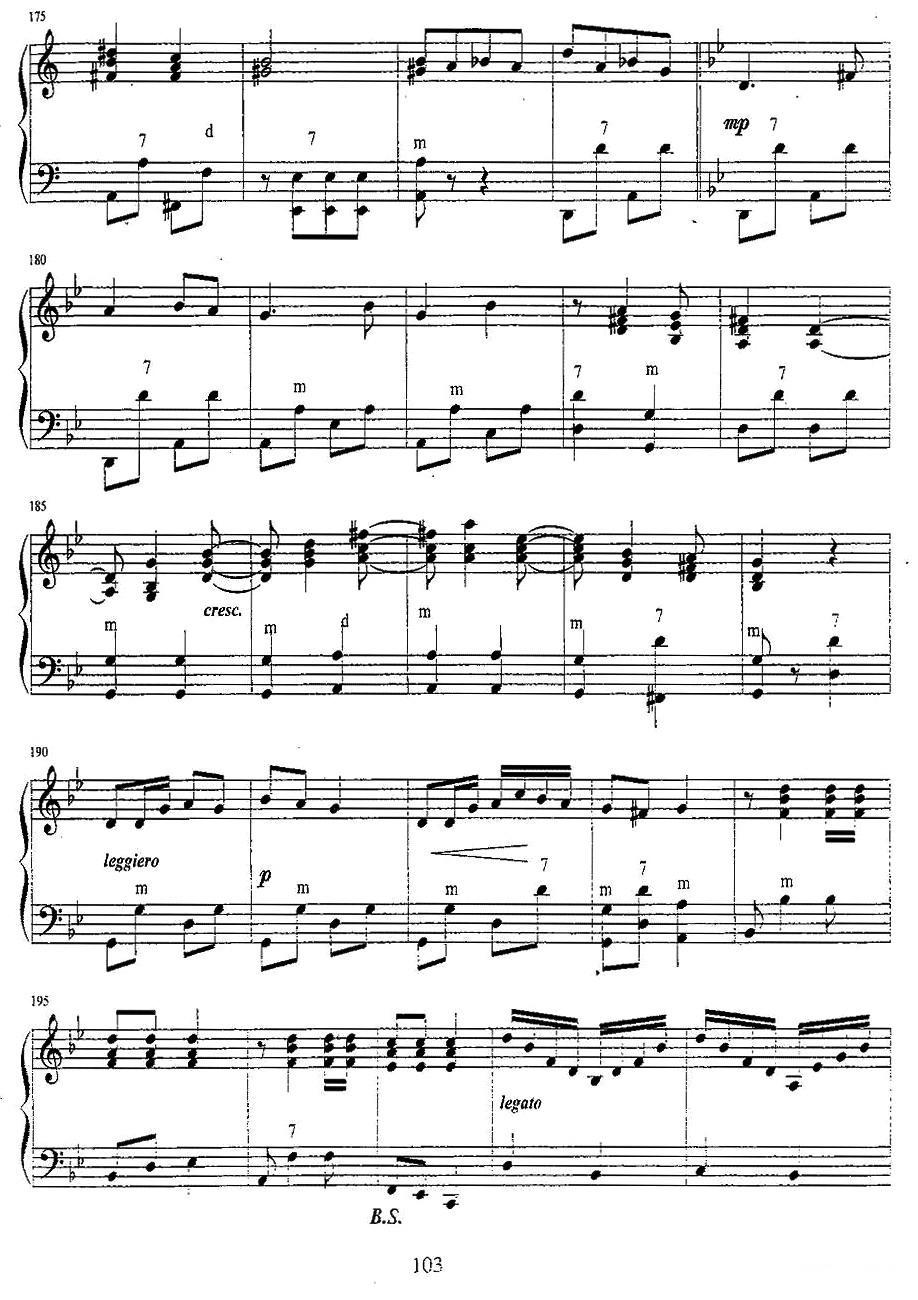 民歌主题变奏手风琴曲谱（图9）