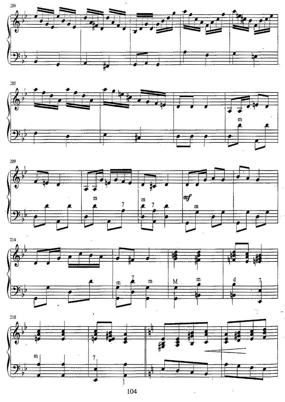 民歌主题变奏手风琴曲谱（图10）