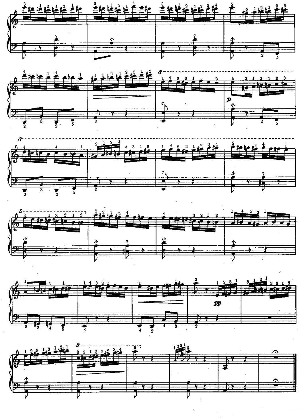 野蜂飞舞（宋兴元改编版）手风琴曲谱（图4）