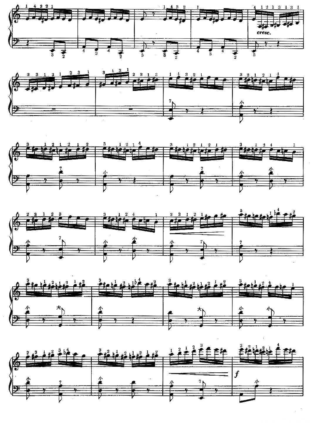 野蜂飞舞（宋兴元改编版）手风琴曲谱（图3）