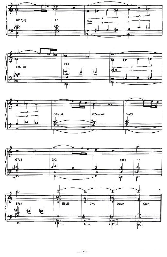 BILLIE手风琴曲谱（图4）