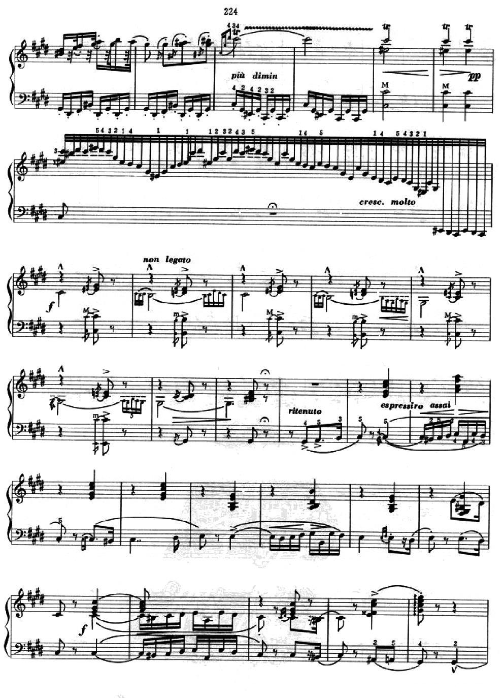 匈牙利狂想曲第2首手风琴曲谱（图3）