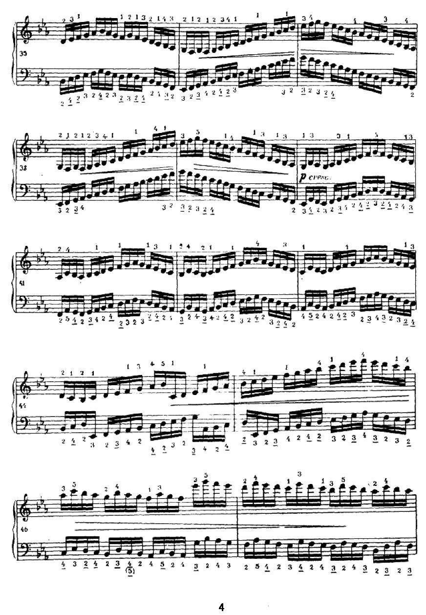 手风琴练习曲（3）手风琴曲谱（图4）