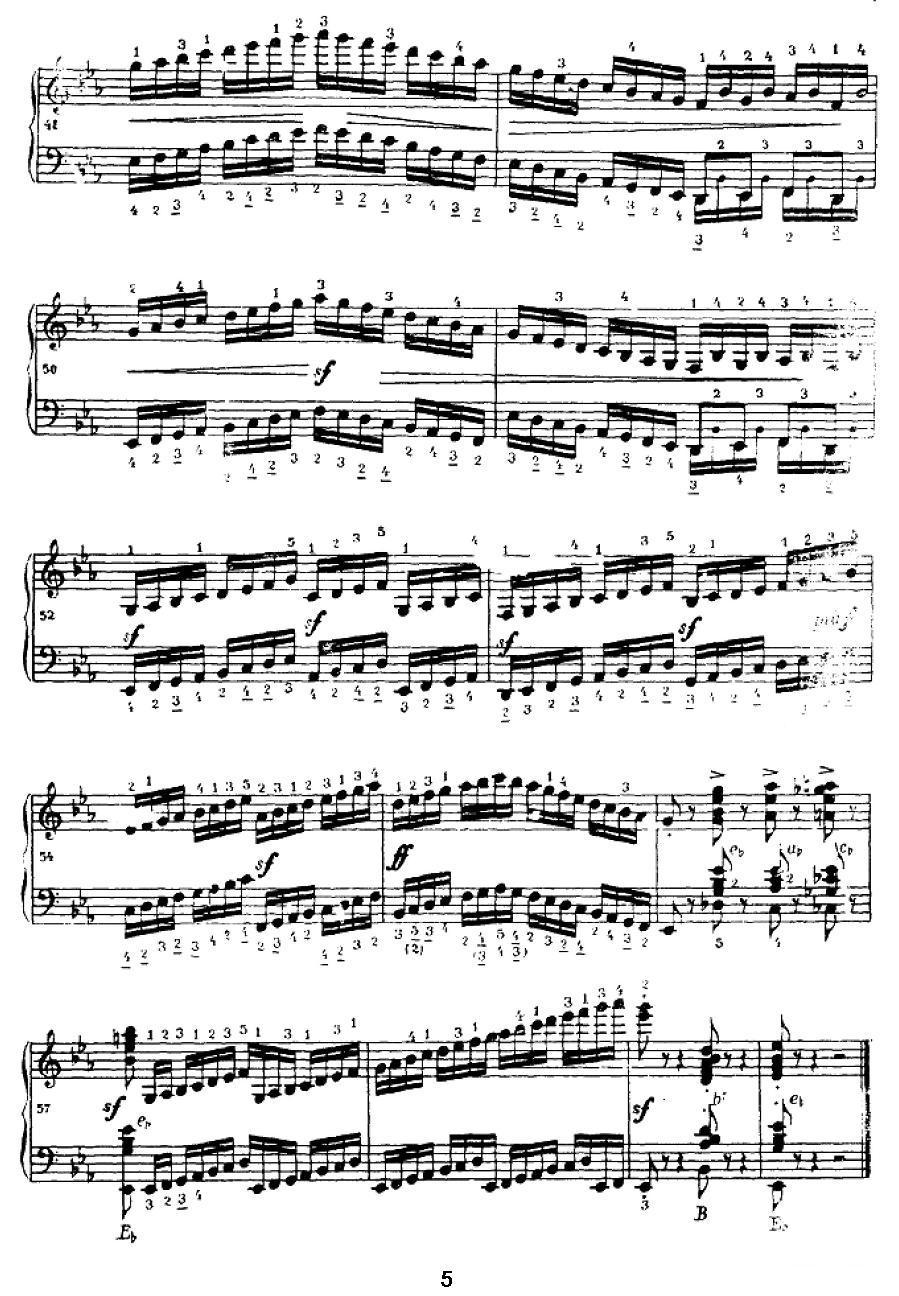 手风琴练习曲（3）手风琴曲谱（图5）
