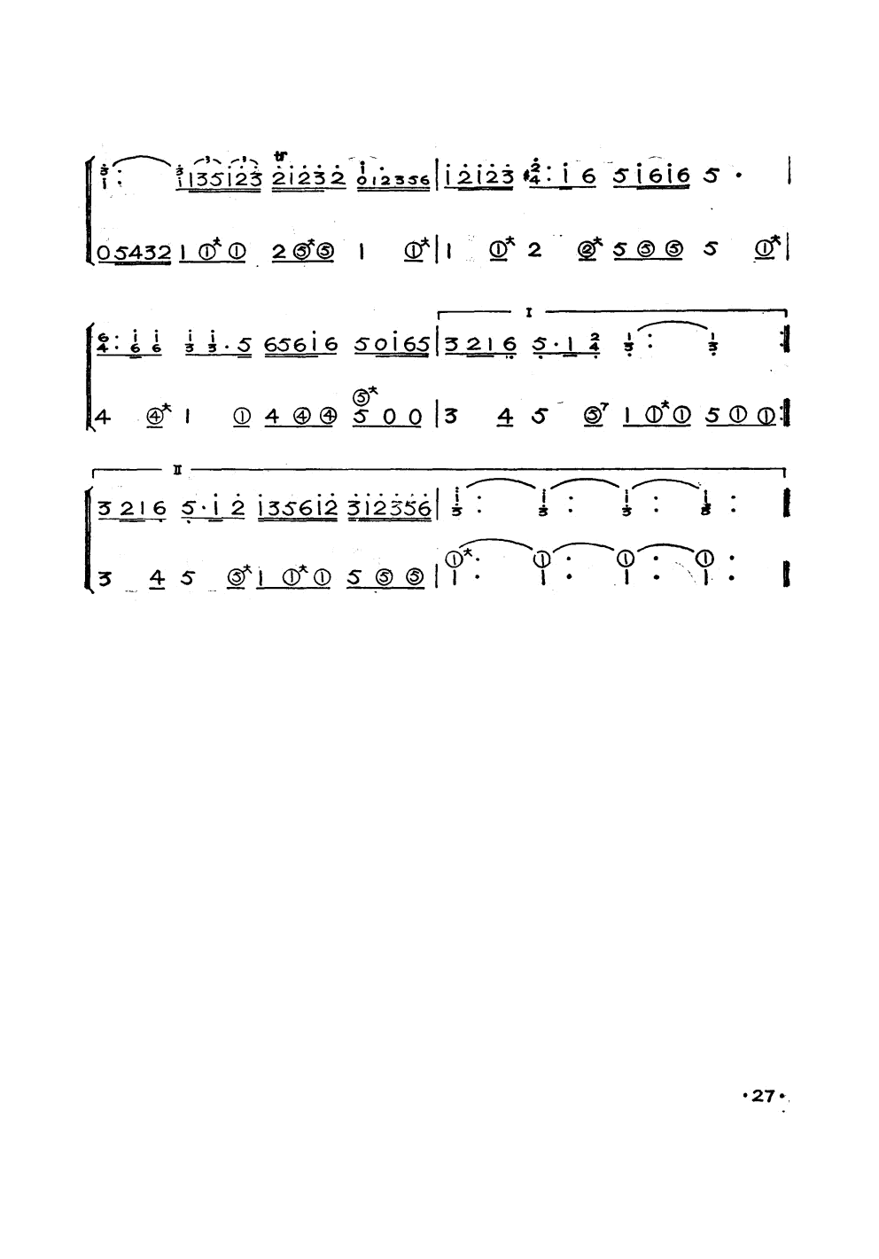 纺织姑娘（手风琴独奏）手风琴曲谱（图2）