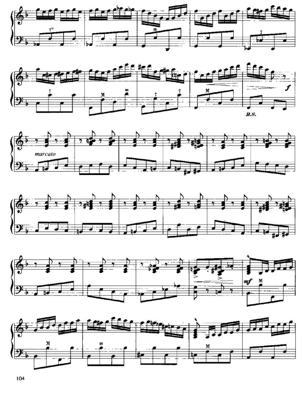 嬉游曲手风琴曲谱（图6）