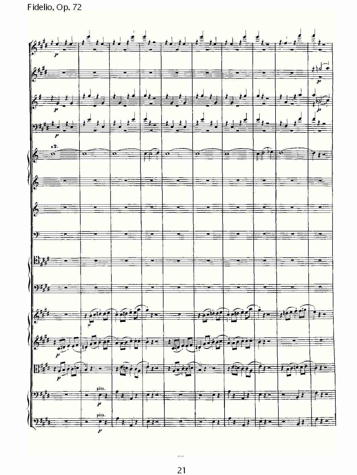 Fidelio, Op. 72 （三）总谱（图1）