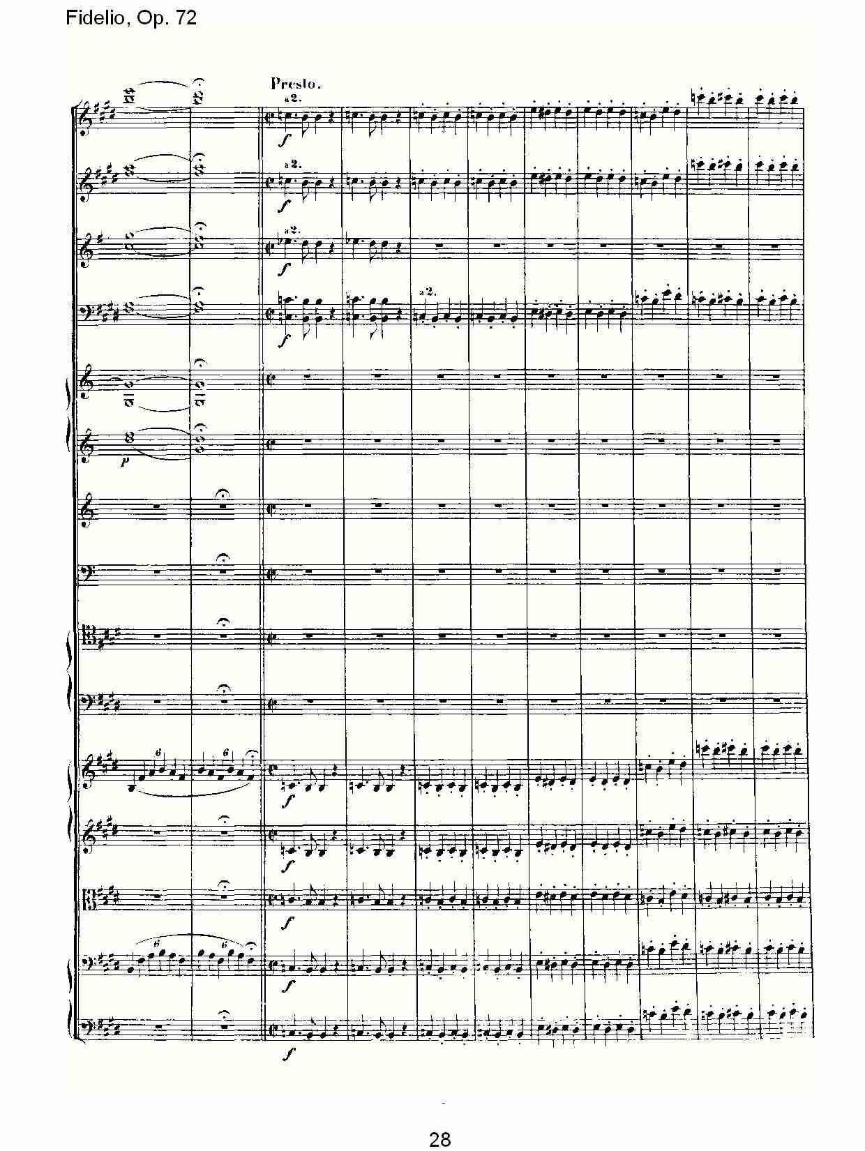 Fidelio, Op. 72 （三）总谱（图8）