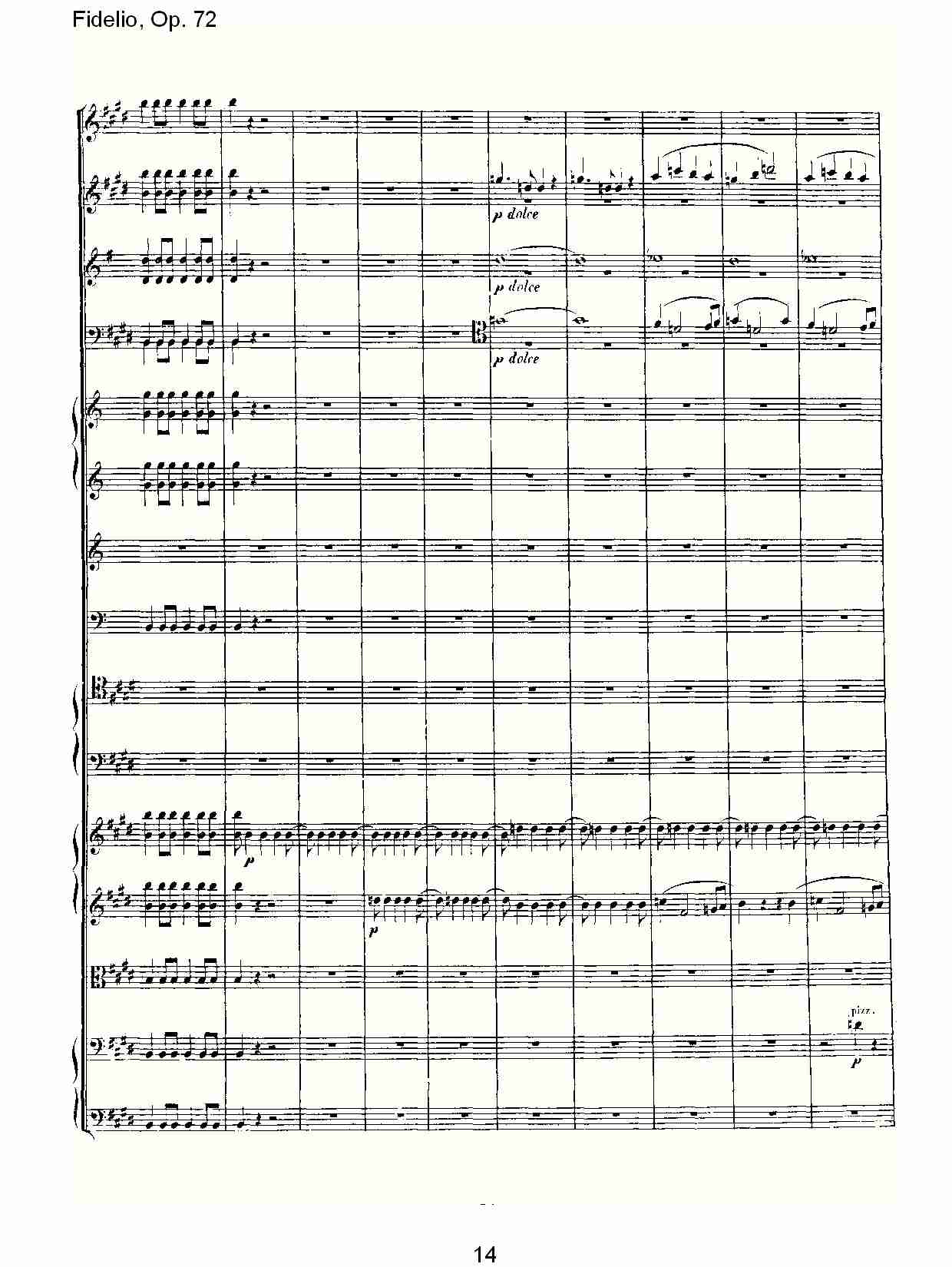 Fidelio, Op. 72 （二）总谱（图4）