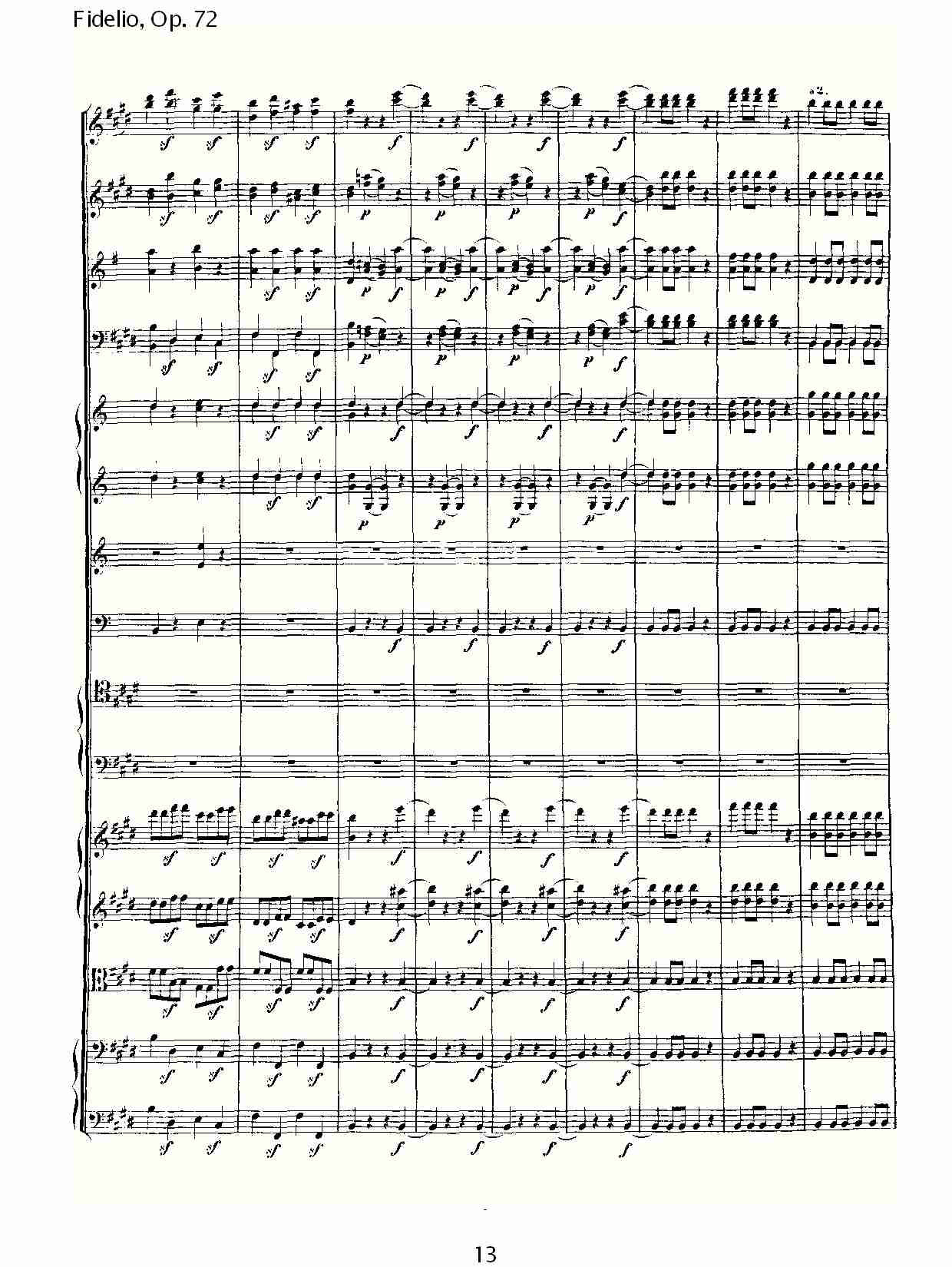 Fidelio, Op. 72 （二）总谱（图3）