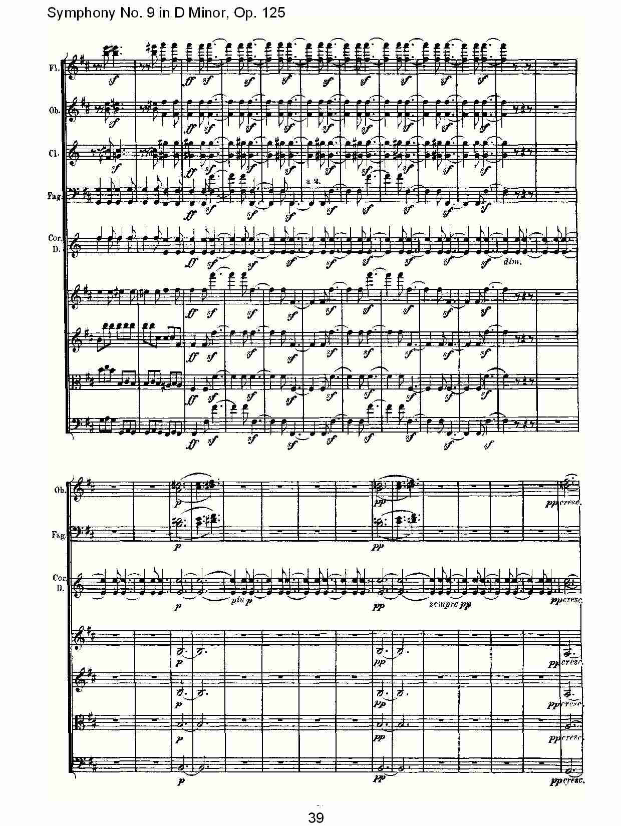 D大调第九交响曲 Op.125 第四乐章（四）总谱（图9）