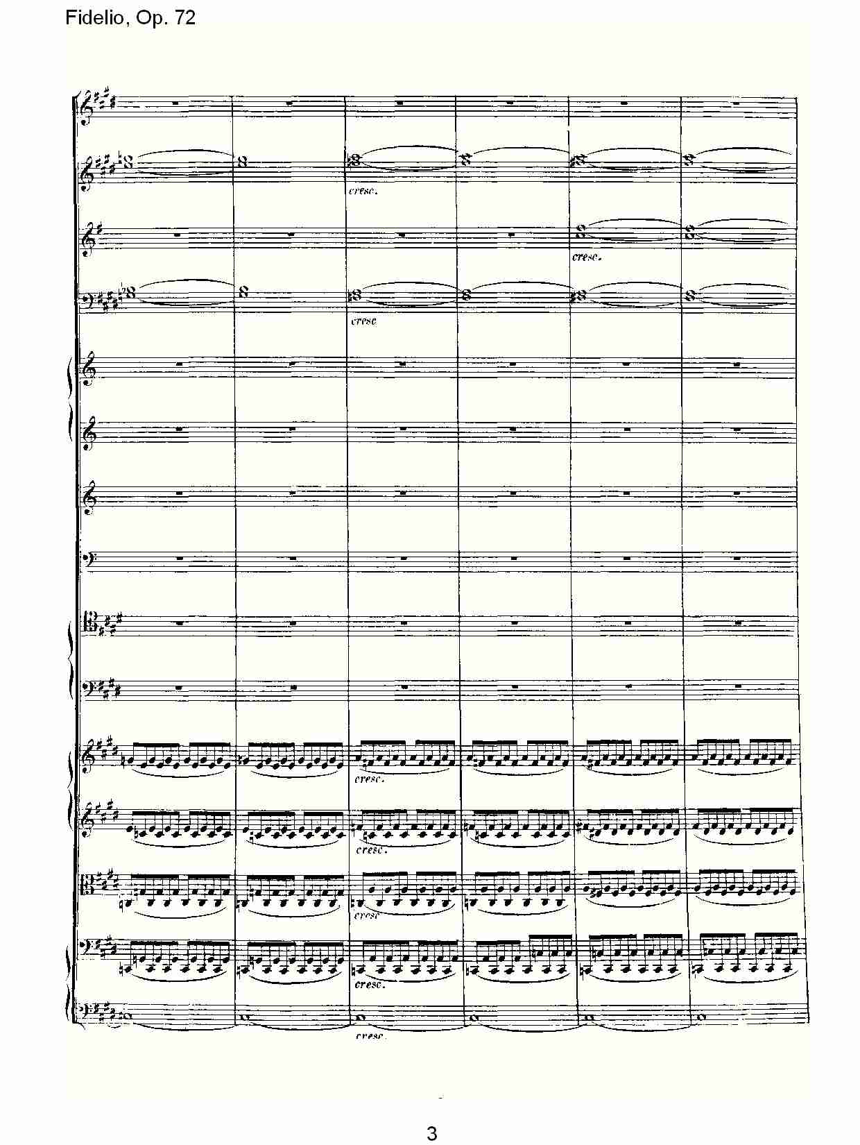 Fidelio, Op. 72 （一）总谱（图3）