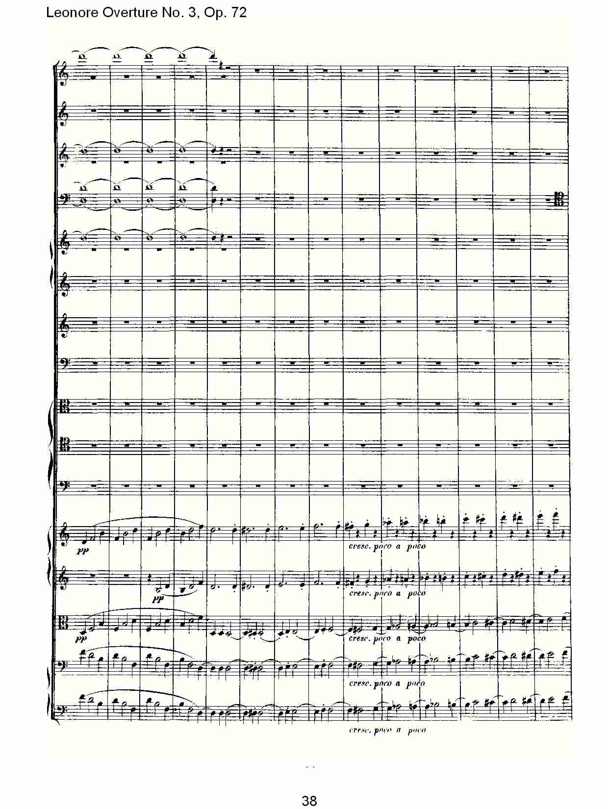 Leonore Overture No. 3, Op. 72　（四）总谱（图8）