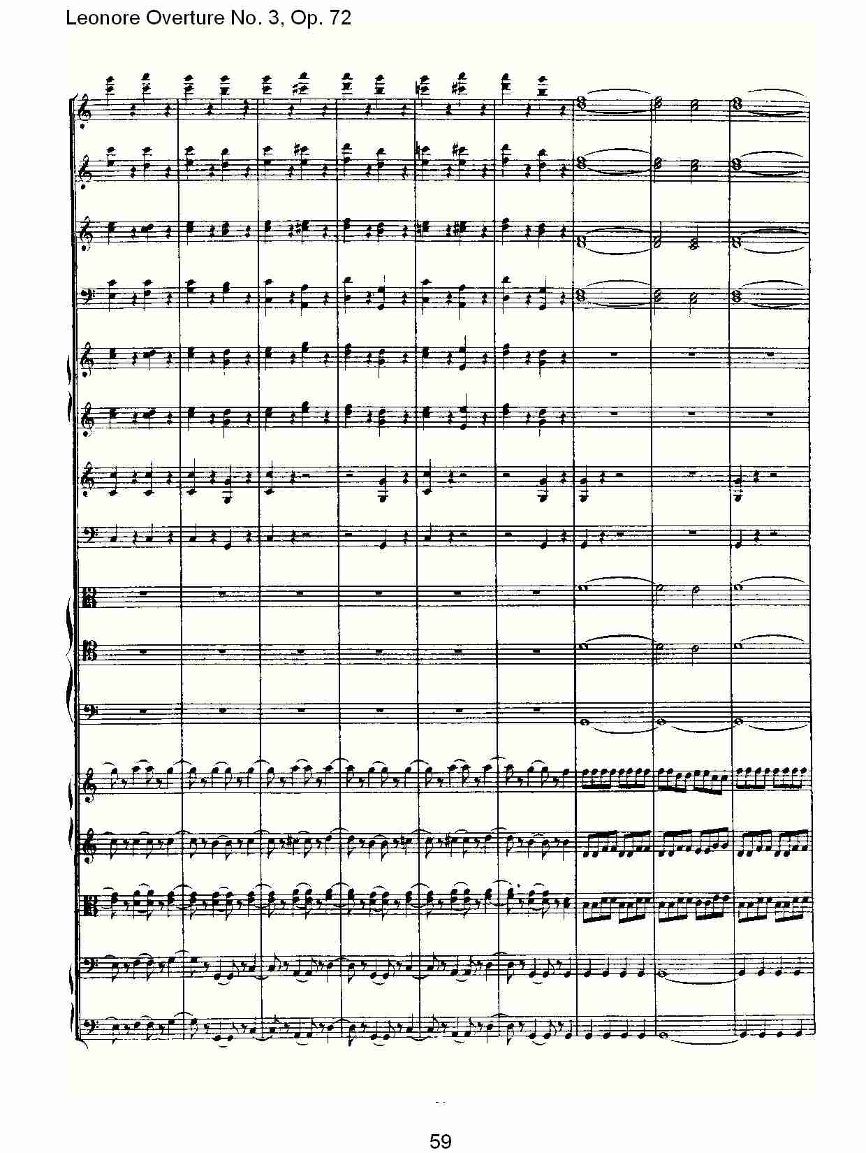 Leonore Overture No. 3, Op. 72　（六）总谱（图9）
