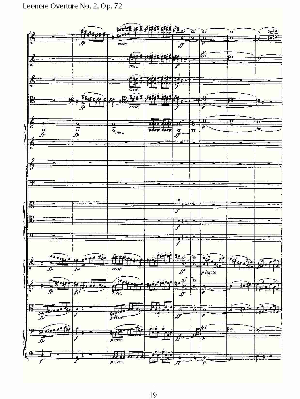 Leonore Overture No. 2, Op. 72 （二）总谱（图9）